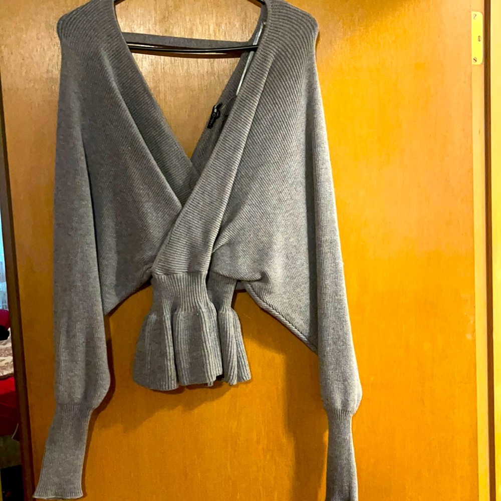 Fashion nova sweeter, low v-cut front and back